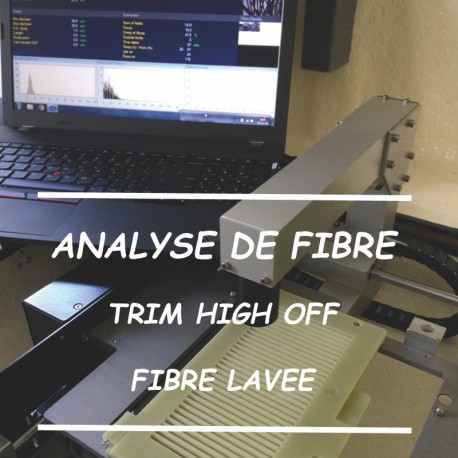 Analyse sur Fibre lavée